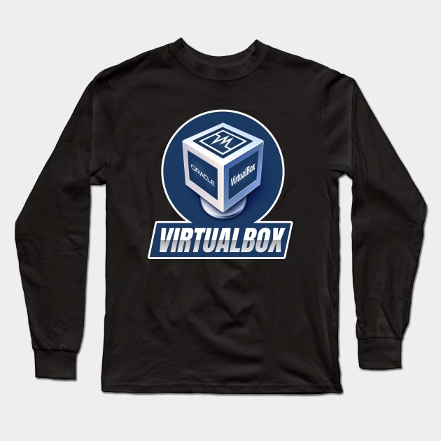 Cyber security - Ethical Hacker -  Oracle VirtualBox Long Sleeve T-Shirt by Cyber Club Tees